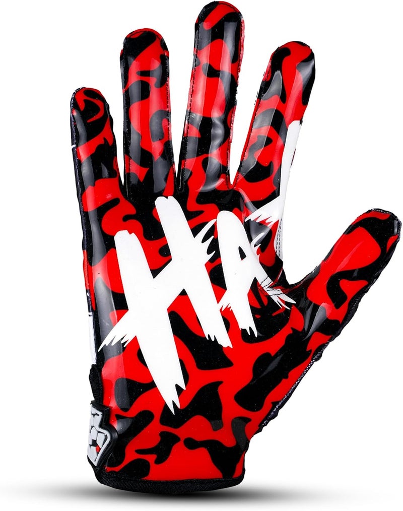 Repsters Jester 4.0 Football Gloves – Elite Pro Grip Receiver Gloves for Adults & Youth – Sticky Grip Football Gloves for Game Day, Training, High School, College, Style Wide Receiver Gear - Image 5